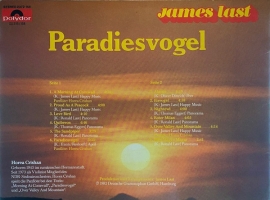 詹姆斯·拉斯特（James Last）- 《Paradiesvogel》（天堂鸟）排箫- 1982,(Germany), D