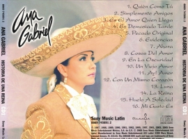 墨西哥著名歌手Ana Gabriell-Historia De Una Reina
