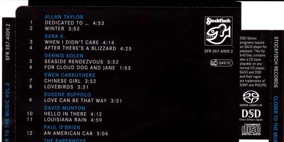 老虎鱼Various Artists《Closer To The Music Vol.3》DSD