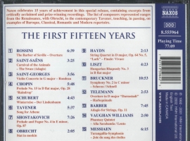 拿索斯《拿索斯十五周年纪念CD》NAXOS 15th Anniversary CDWAV+CUE