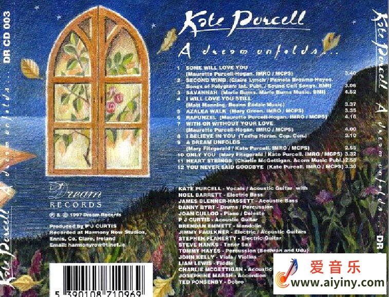 爱尔兰 凯尔特Kate Purcell - A Dream Unfolds (1997)[Master MusicAudi