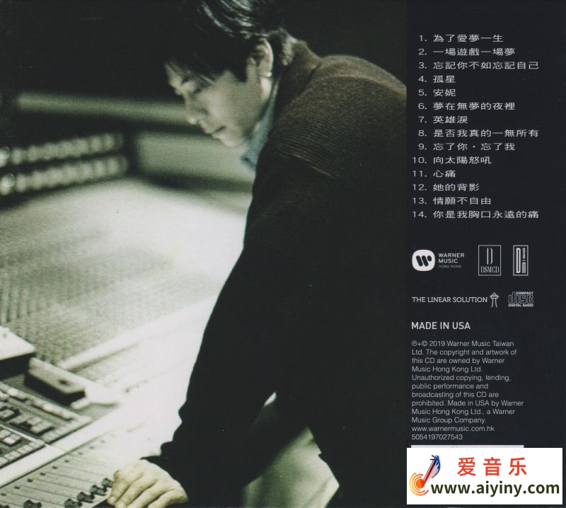 王杰.2025 《一番杰作》美版限量编号[低速原抓WAV+CUE]943 / 作者:匿名网友 / 帖子ID:4136