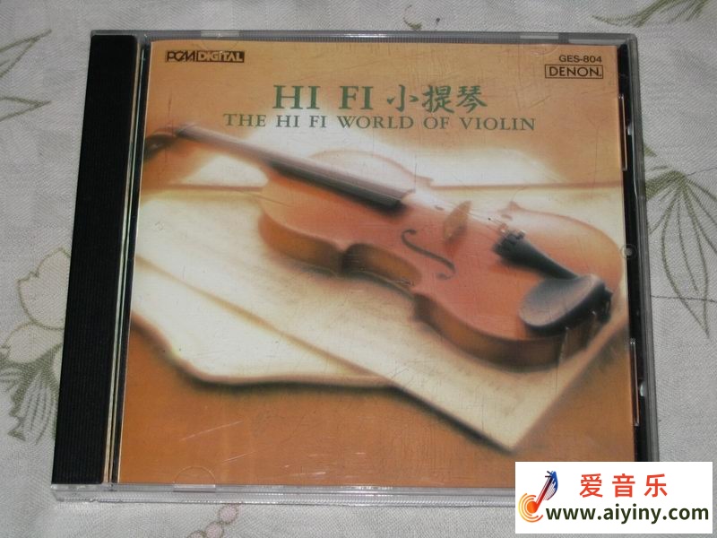 老版天龙HIFI小提琴The Hi-Fi world of Violin Denon GES-804 -WAV+CUE437 / 帖子ID:4215