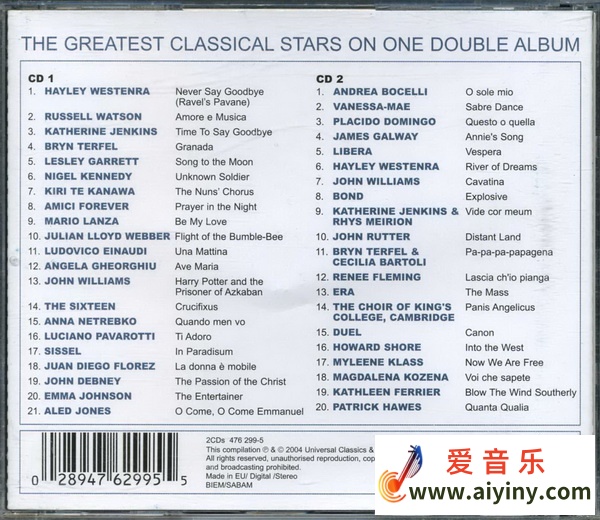 古典明星荟萃，2005年跨界经典专辑-2CD..jpg