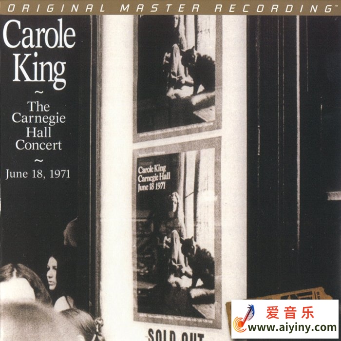 美国民谣摇滚Carole King - The Carnegie Hall Concert (1996) [SACD] (2011 MFSL Rem