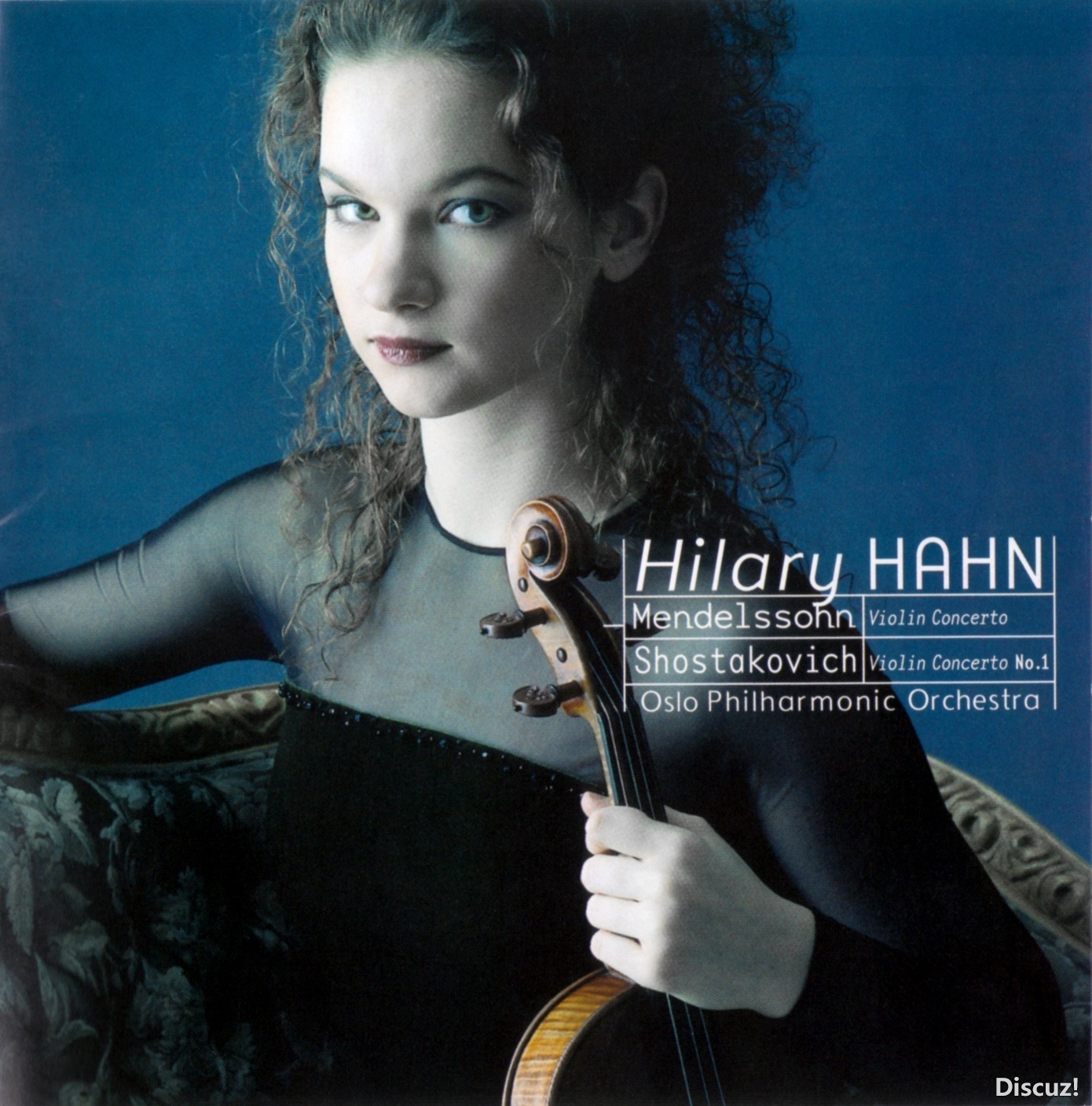 希拉里・哈恩（Hilary Hahn）《孟德尔颂 萧士塔高维契 小提琴协奏曲》2002年葛莱美古典音乐奖