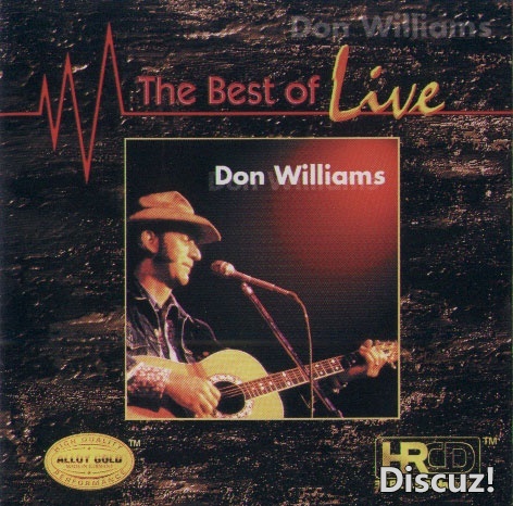 Don Williams威廉姆斯《The Best of Live》APE+CUE