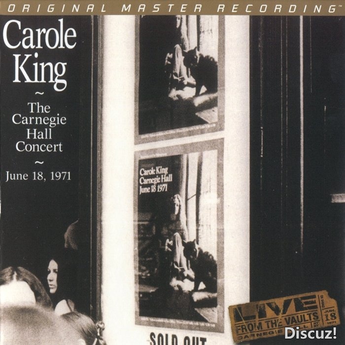 Carole King（卡洛尔・金）- The Carnegie Hall Concert (1996) [SACD] (2011 MFSL Remast...